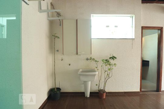 Área de Serviço de apartamento à venda com 3 quartos, 140m² em Vila Santa Teresa, Santo André