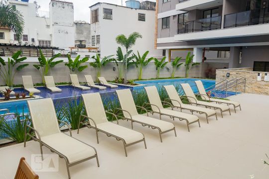 Área comum de apartamento para alugar com 2 quartos, 68m² em Maracanã, Rio de Janeiro