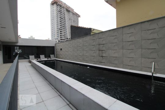 Piscina de kitnet/studio à venda com 1 quarto, 22m² em Jardim das Acacias, São Paulo
