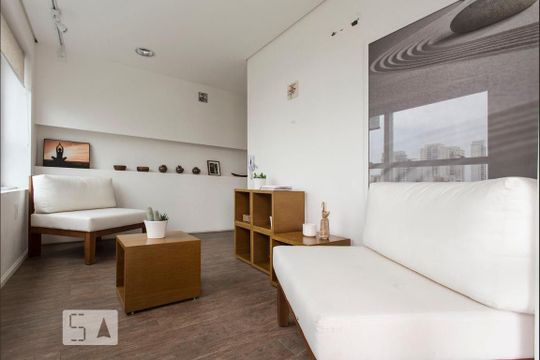 Área comum - SPA de kitnet/studio à venda com 1 quarto, 44m² em Brooklin, São Paulo