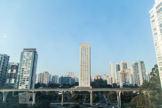 Vista do Studio de kitnet/studio à venda com 1 quarto, 44m² em Brooklin, São Paulo
