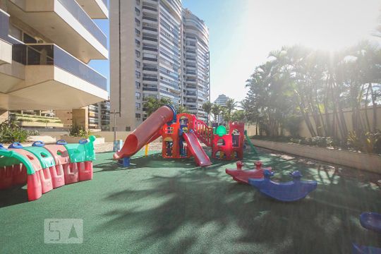 Área Comum - Playground de apartamento à venda com 3 quartos, 225m² em Barra da Tijuca, Rio de Janeiro