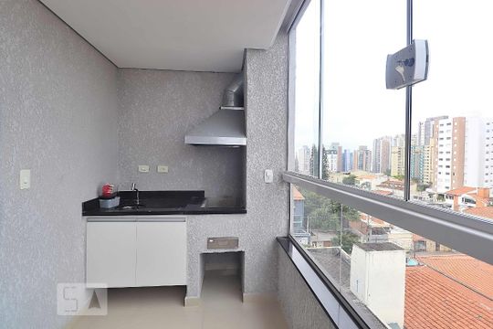 Varanda de apartamento para alugar com 4 quartos, 170m² em Campestre, Santo André