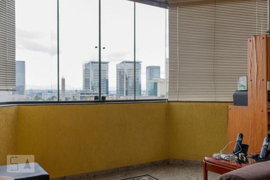 Sala de apartamento à venda com 3 quartos, 110m² em Alphaville Industrial, Barueri
