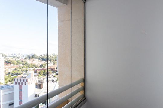 Varanda de apartamento à venda com 2 quartos, 45m² em Vila Gomes, São Paulo