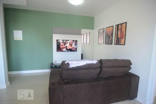 Sala de apartamento à venda com 2 quartos, 57m² em Fátima, Canoas
