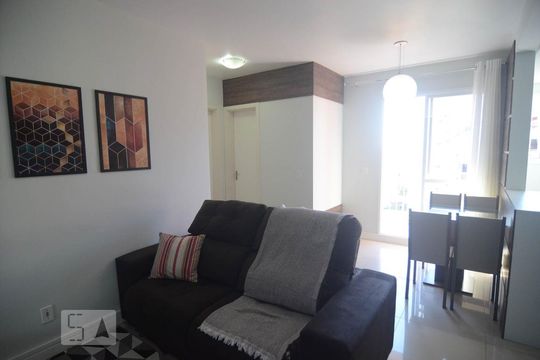 Sala de apartamento à venda com 2 quartos, 57m² em Fátima, Canoas