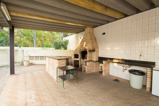 Área comum - Churrasqueira de apartamento à venda com 3 quartos, 141m² em Vila Brasilina, São Paulo