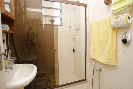 Banheiro de apartamento para alugar com 2 quartos, 60m² em São Francisco Xavier, Rio de Janeiro