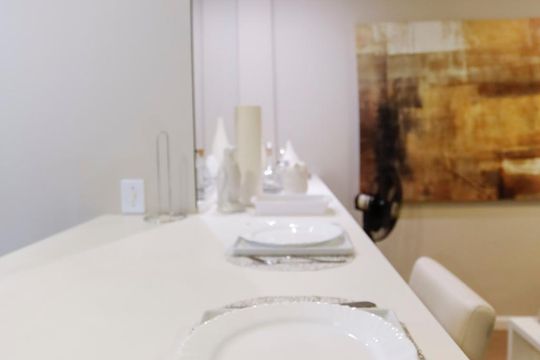 Cozinha de apartamento à venda com 1 quarto, 43m² em República, São Paulo