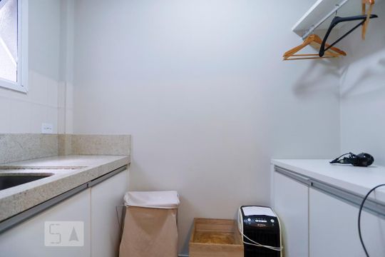 Área de Serviço de apartamento à venda com 1 quarto, 43m² em República, São Paulo
