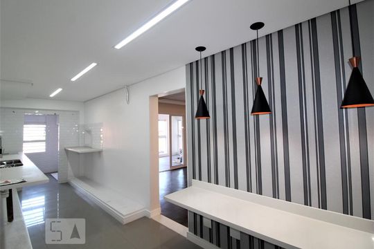 Cozinha de apartamento à venda com 2 quartos, 124m² em Jardim São Caetano, São Caetano do Sul