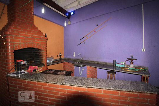 Churrasqueira de casa à venda com 3 quartos, 316m² em Mauá, São Caetano do Sul