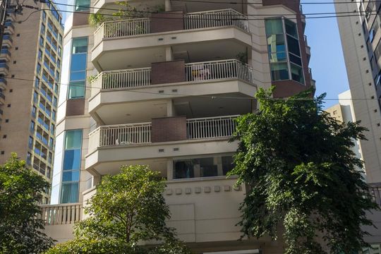Fachada de apartamento para alugar com 1 quarto, 33m² em Vila Olímpia, São Paulo