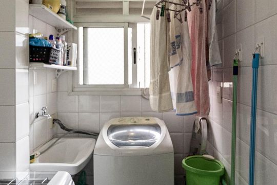 Área de serviço de apartamento para alugar com 1 quarto, 40m² em Vila Nova Conceição, São Paulo