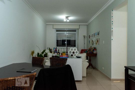 Sala de apartamento à venda com 2 quartos, 78m² em Vila Clementino, São Paulo
