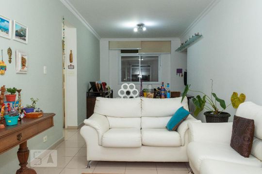 Sala de apartamento à venda com 2 quartos, 78m² em Vila Clementino, São Paulo