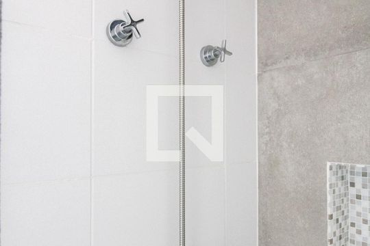 Banheiro da Suíte de kitnet/studio para alugar com 1 quarto, 40m² em Pinheiros, São Paulo