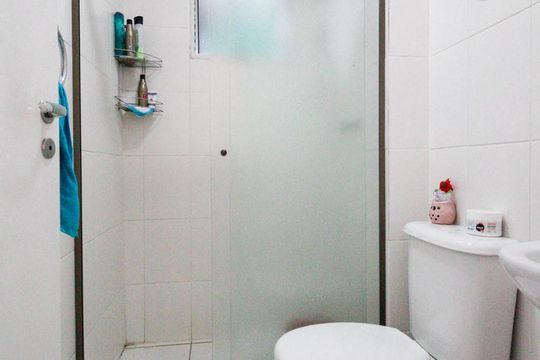 Banheiro de apartamento à venda com 3 quartos, 70m² em Casa Verde Alta, São Paulo
