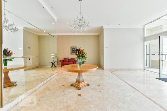 Hall Social de apartamento para alugar com 1 quarto, 52m² em Pinheiros, São Paulo