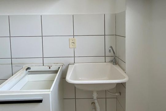 Área de Serviço de apartamento para alugar com 2 quartos, 50m² em Jardim Sao Carlos, Sorocaba