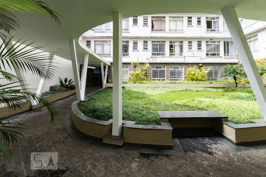 Jardim de apartamento para alugar com 1 quarto, 37m² em Bela Vista, São Paulo