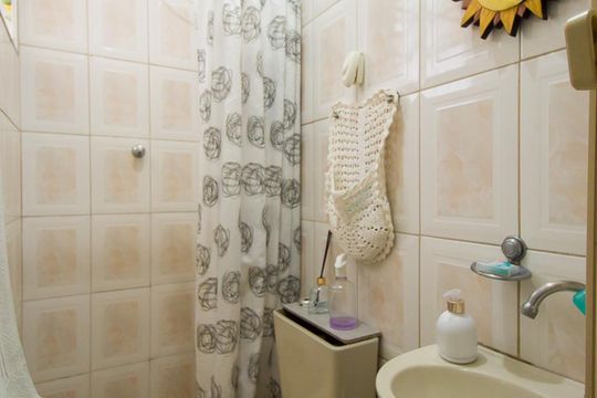 Banheiro da Suíte de casa à venda com 2 quartos, 98m² em Vila Dom Pedro I, São Paulo
