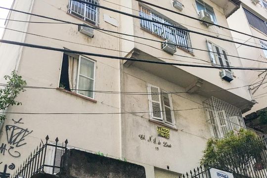 Fachada de apartamento à venda com 1 quarto, 41m² em Copacabana, Rio de Janeiro
