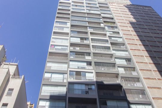 Fachada de kitnet/studio para alugar com 1 quarto, 42m² em Centro Histórico de São Paulo, São Paulo