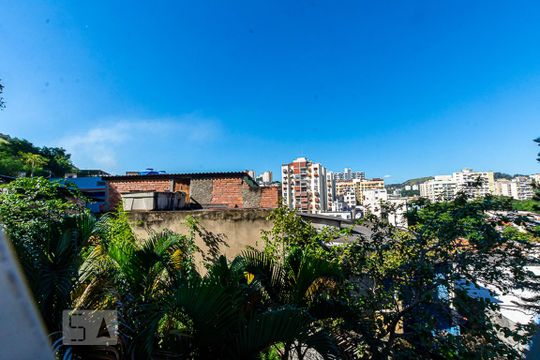 Vista da Sala de apartamento à venda com 2 quartos, 55m² em Fonseca, Niterói
