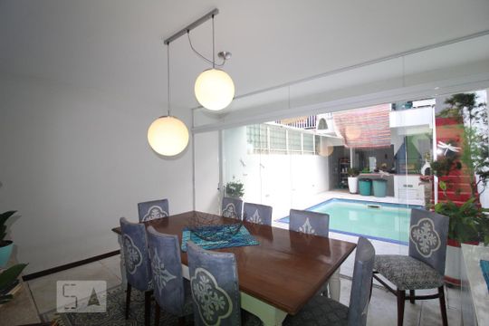 Sala jantar de casa à venda com 3 quartos, 342m² em Olímpico, São Caetano do Sul