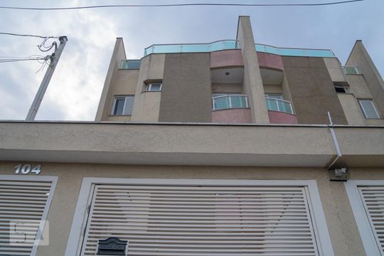 Fachada de apartamento à venda com 2 quartos, 56m² em Jardim Ana Maria, Santo André