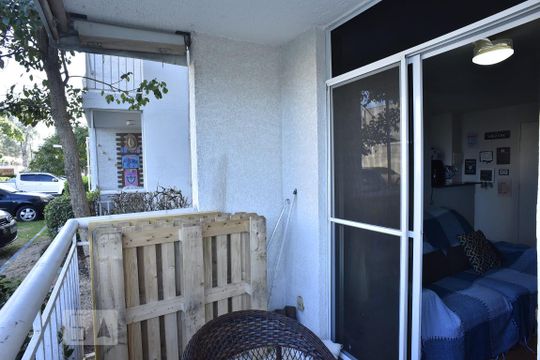 Varanda de apartamento à venda com 2 quartos, 50m² em Anil, Rio de Janeiro