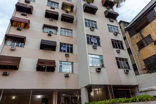 Fachada do Prédio de apartamento à venda com 2 quartos, 70m² em Icaraí, Niterói