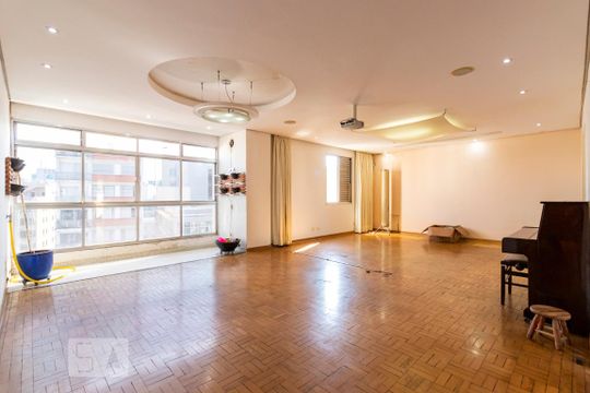 Sala de apartamento à venda com 4 quartos, 190m² em Aclimação, São Paulo