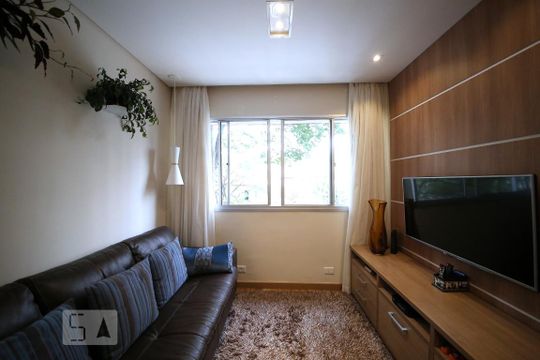 Sala  de apartamento à venda com 2 quartos, 72m² em Parque Colonial, São Paulo