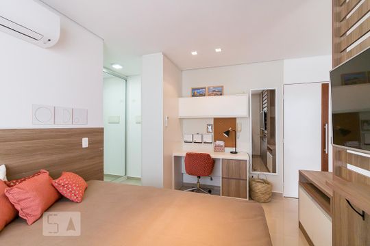 Quarto de kitnet/studio para alugar com 1 quarto, 38m² em Vila Augusta, Guarulhos