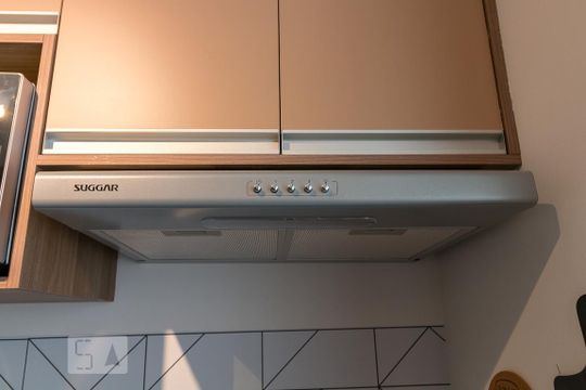 Cozinha - depurador de kitnet/studio para alugar com 1 quarto, 38m² em Vila Augusta, Guarulhos