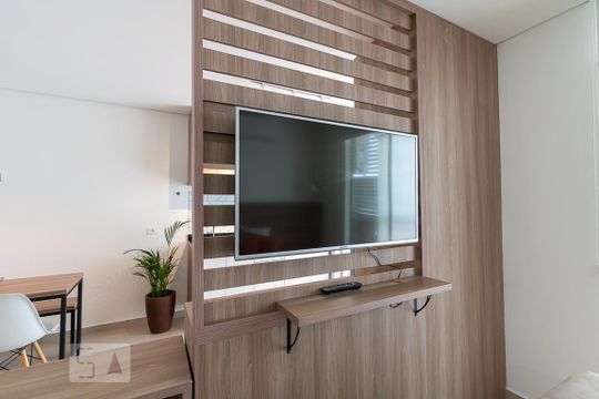 Quarto - TV de kitnet/studio para alugar com 1 quarto, 38m² em Vila Augusta, Guarulhos
