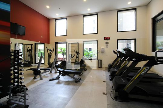 Área comum - Academia de kitnet/studio à venda com 1 quarto, 31m² em Moema, São Paulo