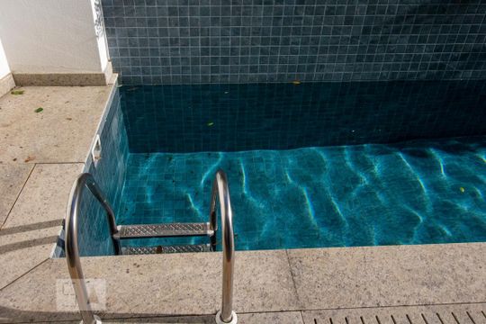 Area comum - Piscina de kitnet/studio para alugar com 1 quarto, 40m² em Saco dos Limões, Florianópolis