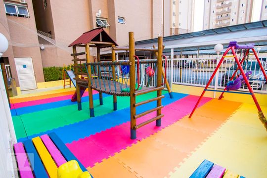 Área Comum - Playground de apartamento para alugar com 2 quartos, 51m² em Parque Erasmo Assunção, Santo André