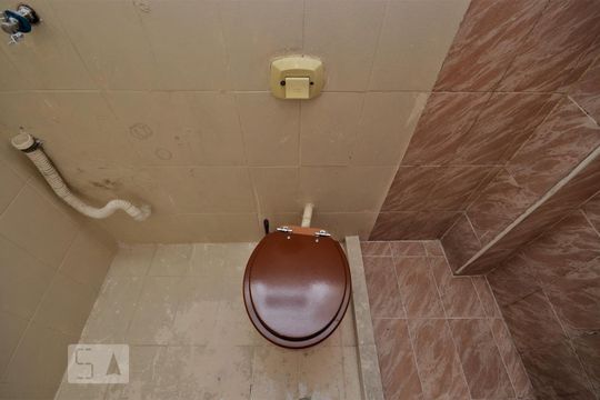 Banheiro da Suíte de apartamento para alugar com 1 quarto, 29m² em Botafogo, Rio de Janeiro