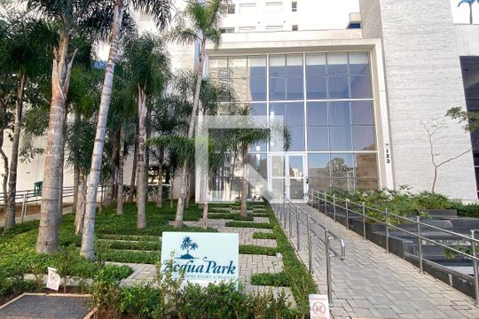Fachada de apartamento à venda com 1 quarto, 53m² em Alphaville Empresarial, Barueri