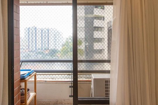 Varanda da Sala de apartamento à venda com 4 quartos, 200m² em Aclimação, São Paulo