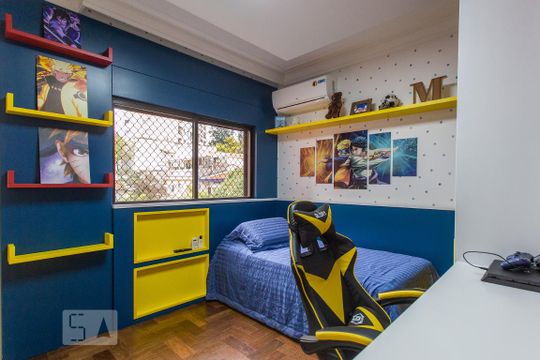 Quarto Suíte 1 de apartamento à venda com 4 quartos, 200m² em Aclimação, São Paulo