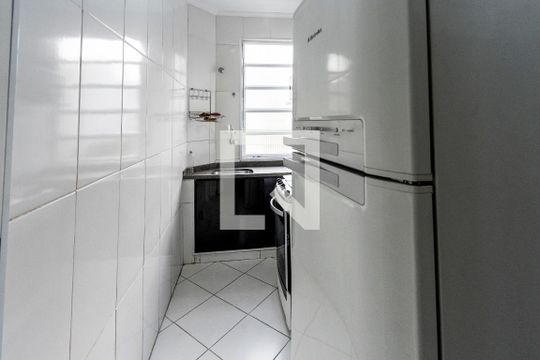 Cozinha de apartamento para alugar com 1 quarto, 46m² em Santa Cecilia, São Paulo