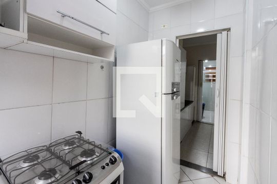 Cozinha de apartamento para alugar com 1 quarto, 46m² em Santa Cecilia, São Paulo