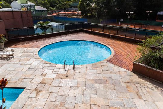 Área comum - Piscina de apartamento à venda com 4 quartos, 340m² em Vila Suzana, São Paulo