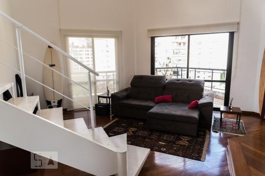 Sala de apartamento à venda com 4 quartos, 340m² em Vila Suzana, São Paulo